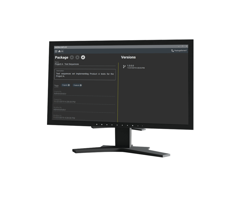 Averna Deploy Screen Package