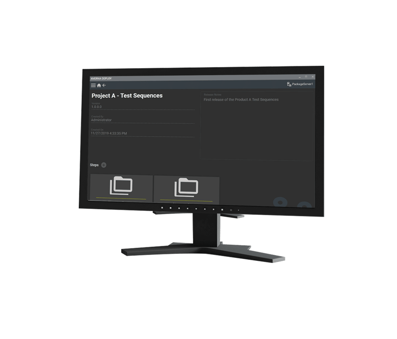 Averna Deploy Screen Version