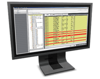 Monitor mit Averna Launch GUI