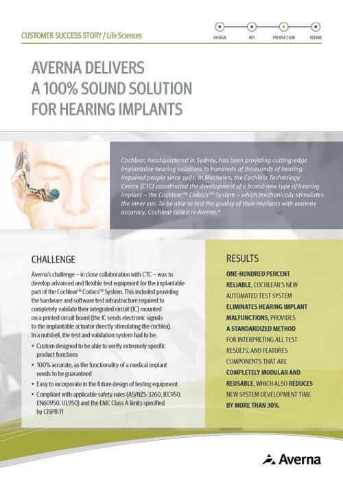 Quality Test Solutions for Medical Devices | Averna Technologies