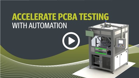 Cover of video about accelerating PCBA testing