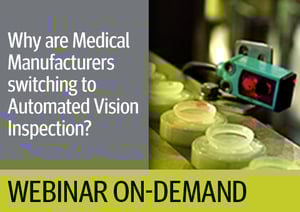 Whya re medical manufacturers switching to automated vision inspection logo