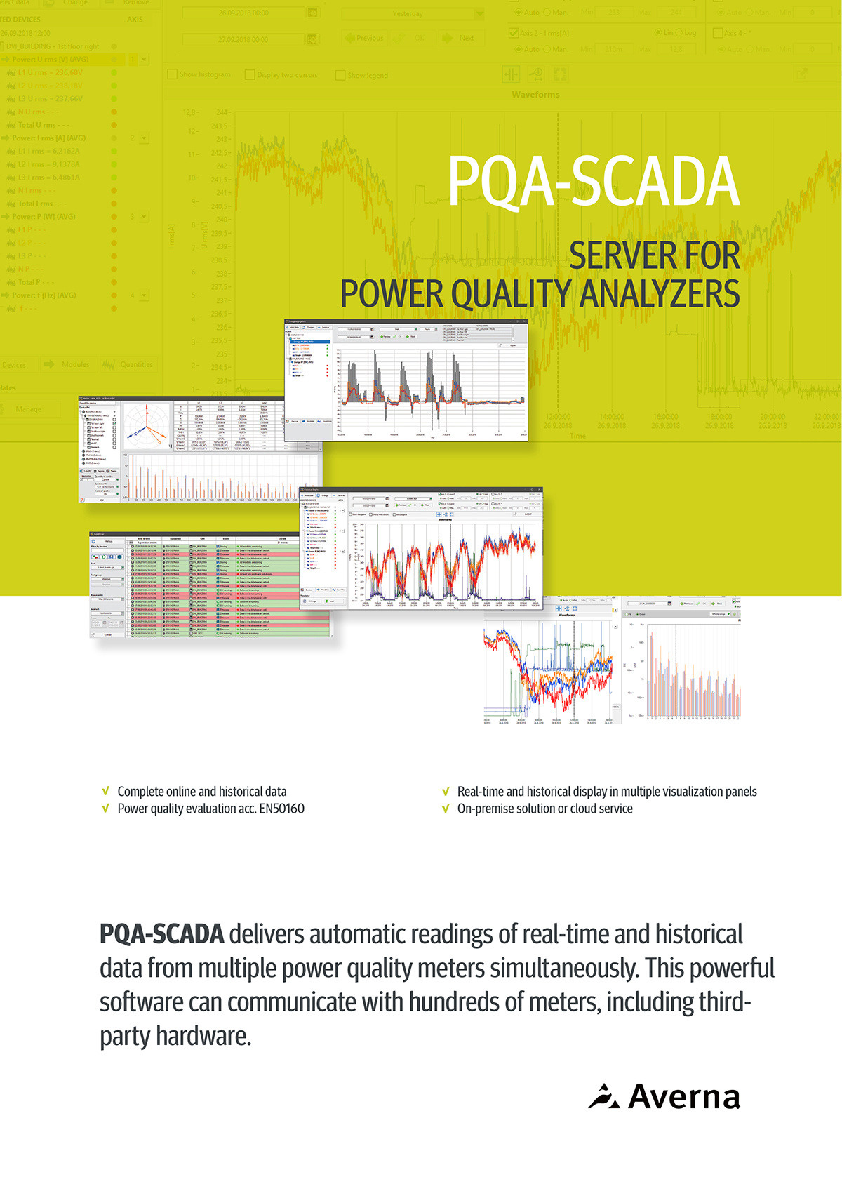 PQA-SCADA – Server for Power Quality Systems | Averna