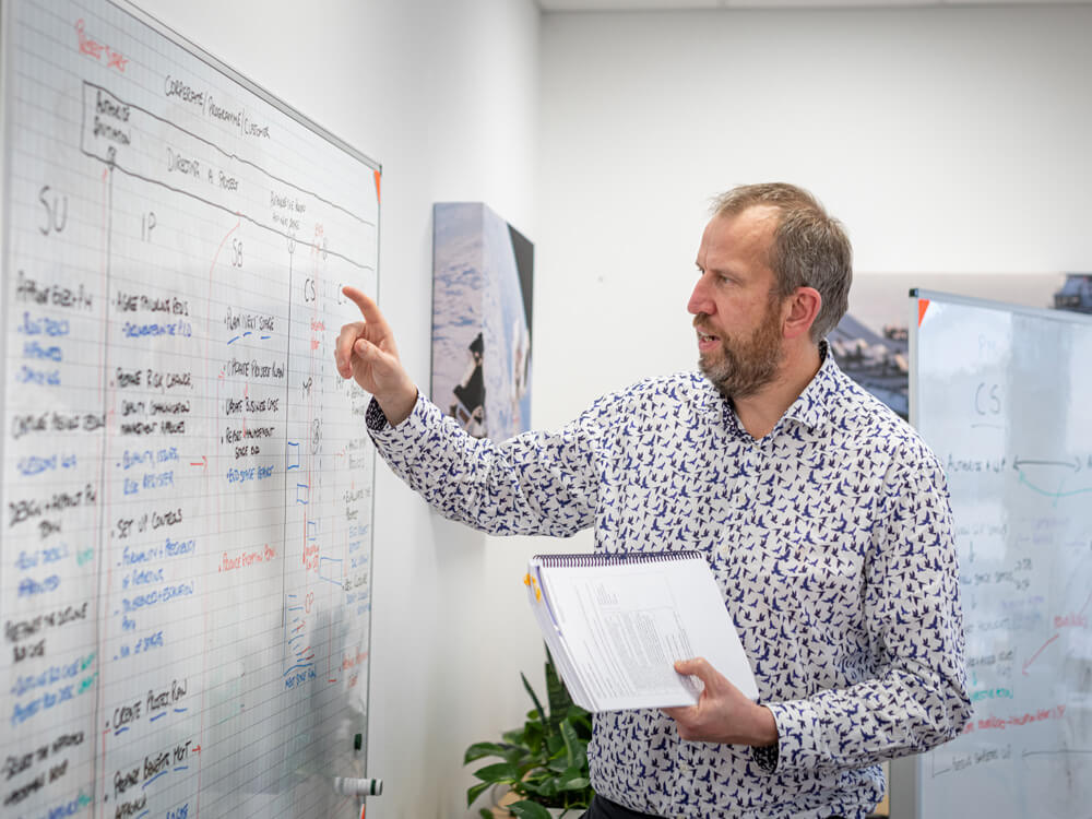 A meeting in the office UK