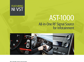 AST-1000 All-in-One RF Signal Source for Infotainment