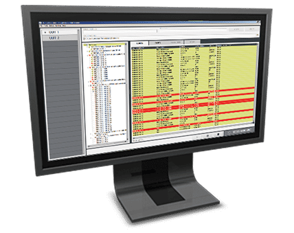 Monitor mit Averna Launch GUI