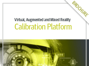 Cover - VR, AR & MR Calibration Platform Brochure