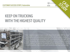 cover of DAF success story in the automotive test industry