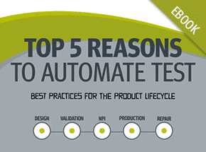 Cover - Top 5 Reasons to Automate Test eBook