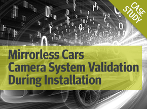 cover of a case study about mirrorless cars camera system validation