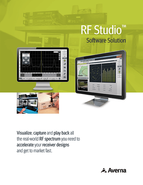 Broschüre zu RF-Studio-Softwaresuite für Aufnahme & Wiedergabe