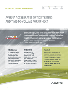 Cover of Case Study for Fiber Optics Testing