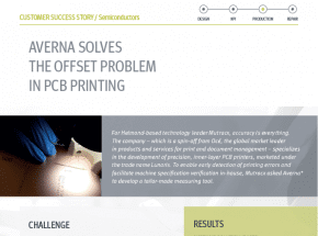Averna Solves the Offset Problem in PCB Printing