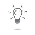 Lightbulb Icon representing Innovation