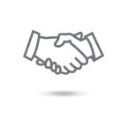 Handshake Icon Representing Teamwork
