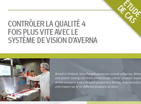 industrie agroalimentaire: contrôler la qualité avec le système de vision Averna