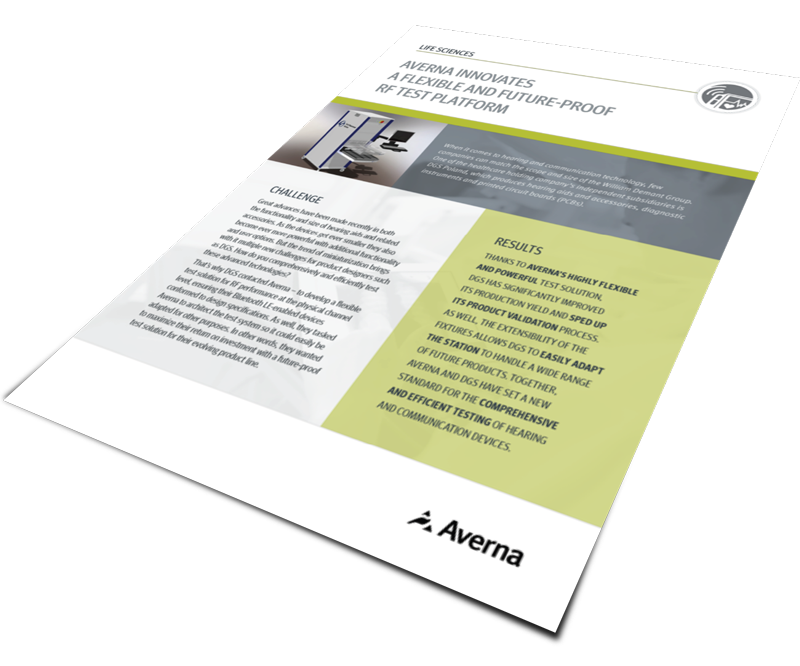 Couverture - Averna lance une plateforme de test RF flexible et évolutive