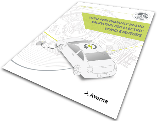 Cover - Total Performance In-Line Validation for Electric Vehicle Motors
