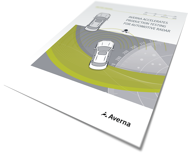 Cover - Averna Accelerates Production Testing for Automotive Radar