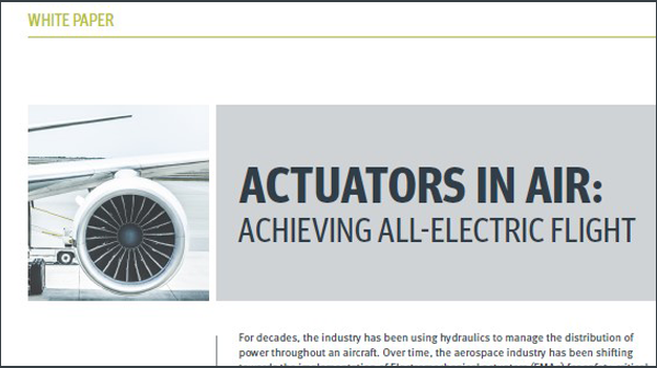 White Paper Cover - Actuators in the Air - Engine
