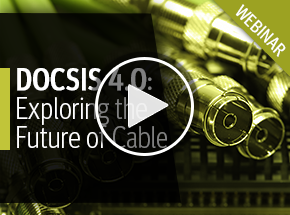 cover - webinar - Docsis 4.0: Exploring the future of cable