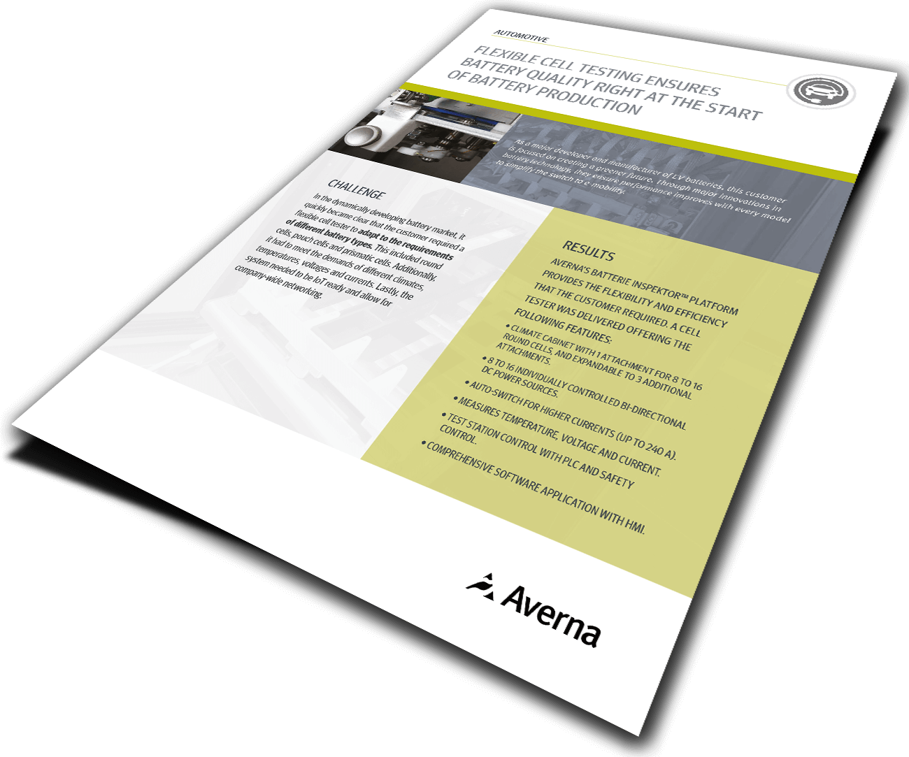 Cover of Battery Inspector Case Study