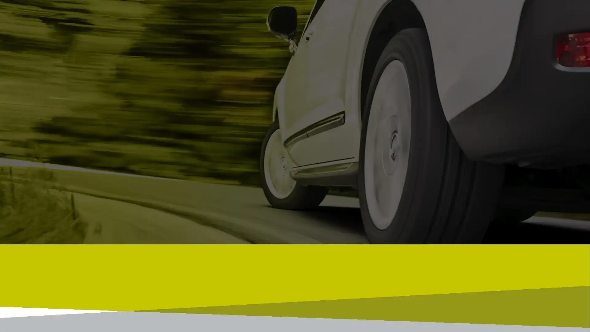 Header - Automotive - car on road