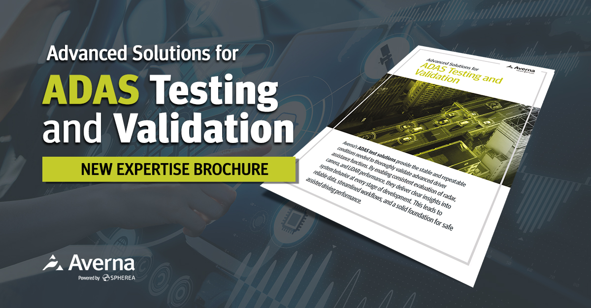 ADAS Testing and Validation- new brochure