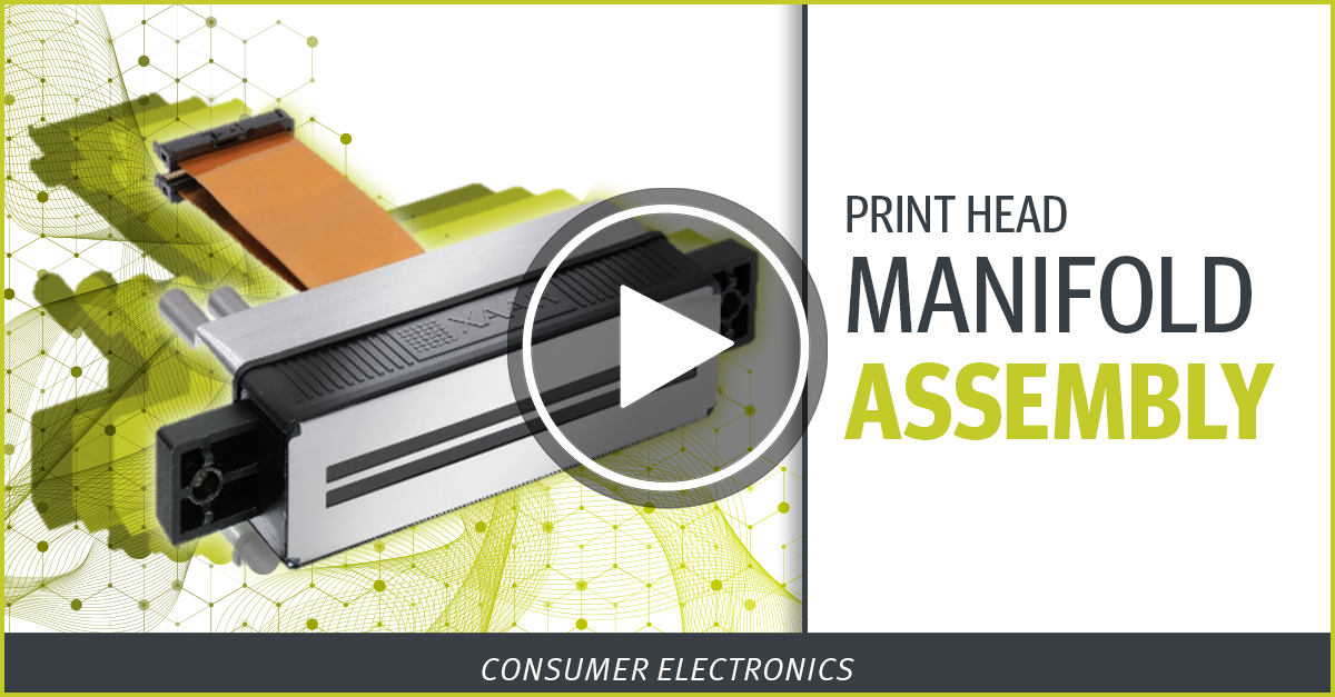 Video about printhead and distribution assembly