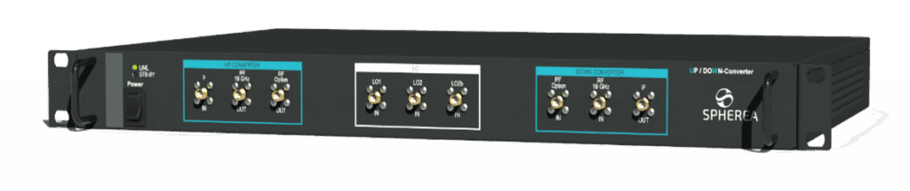 Wideband RF Up & Down Converter, precision across the spectrum